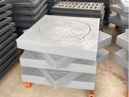 Nắp hố ga composite thân vuông dương